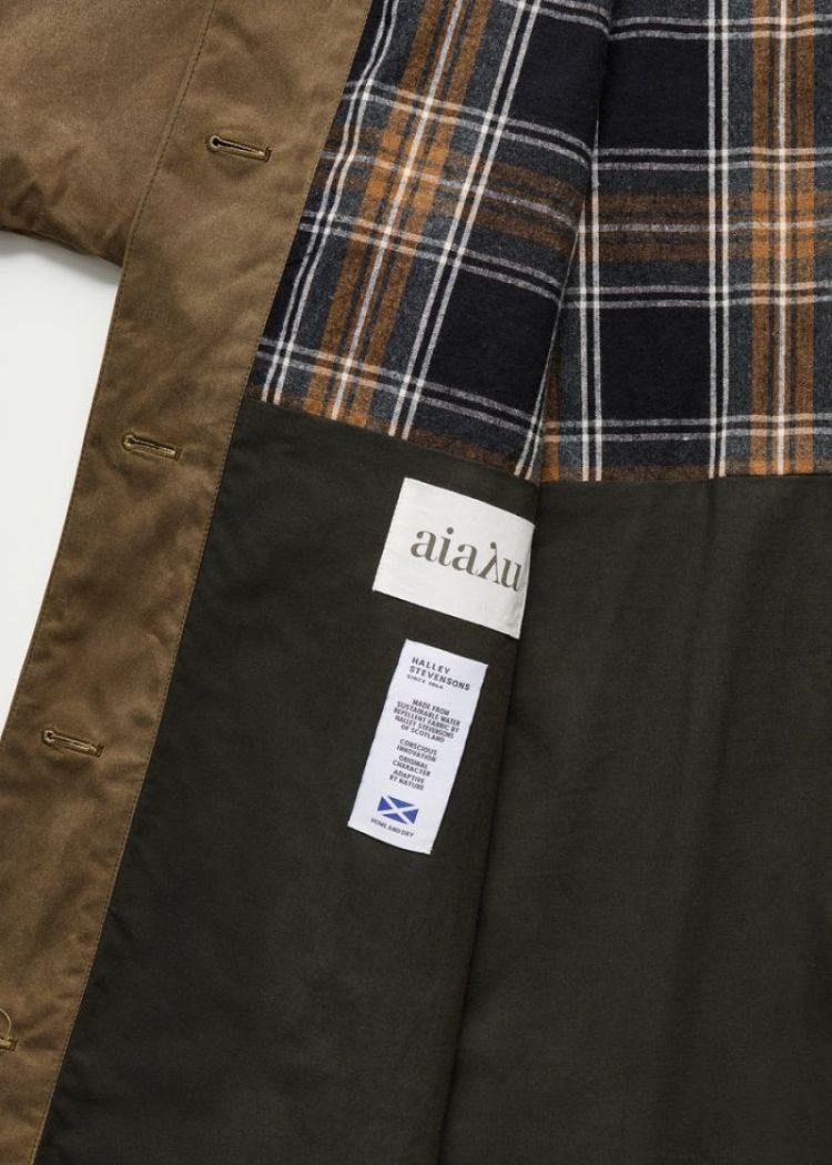 Jay Coat Ripstop - Bark