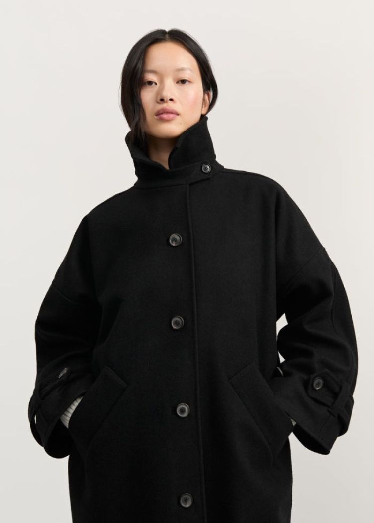 Jo Coat Loden - Black