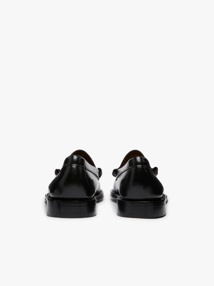 HERITAGE Larson Moc Penny 0 Black Lthr