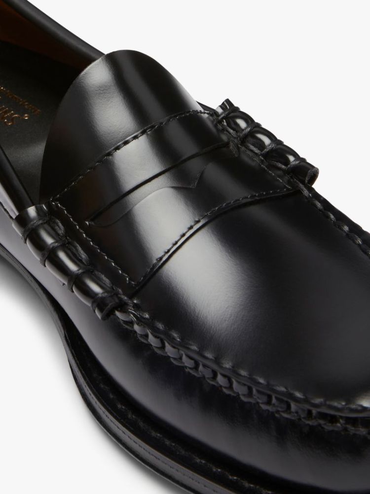 HERITAGE Larson Moc Penny 0 Black Lthr