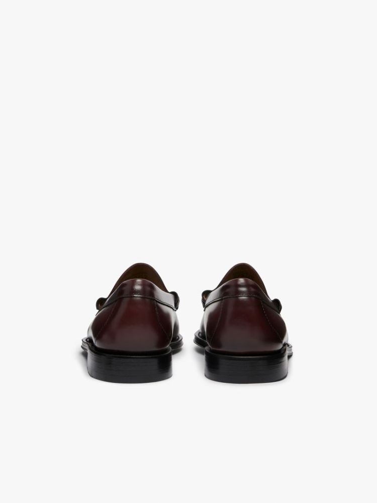 HERITAGE Larson Moc Penny 0NN Wine Lthr