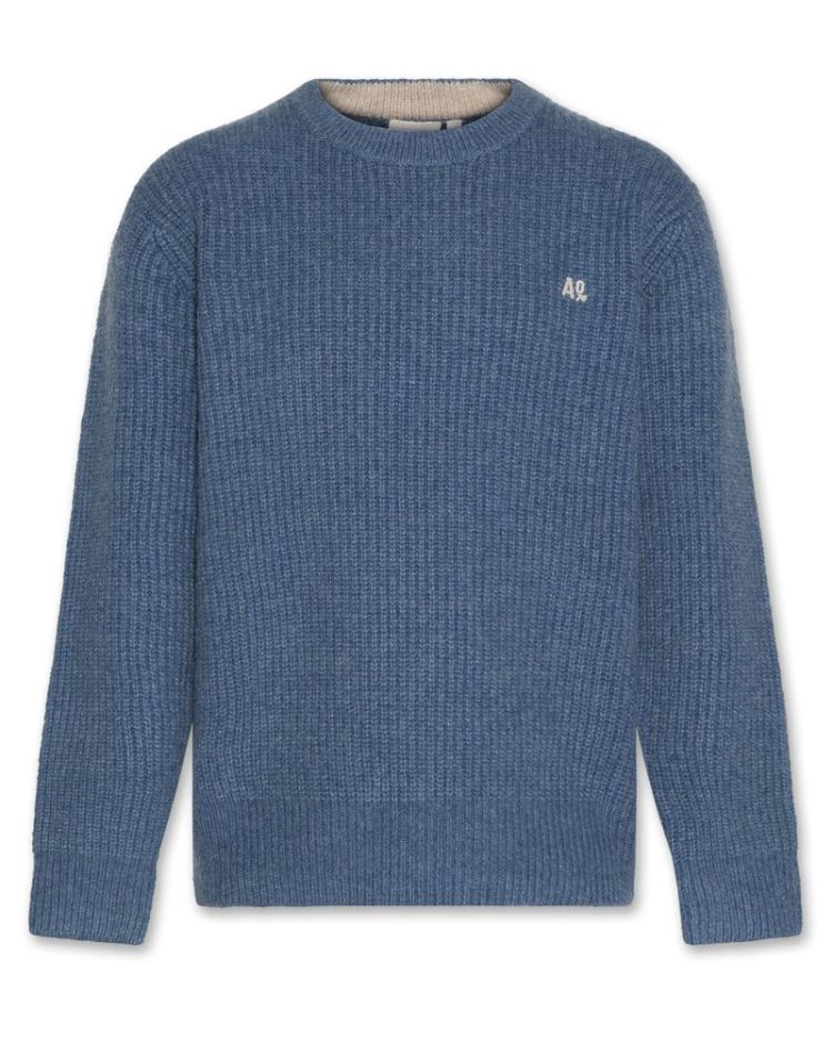 damon c-neck 756 denim blue