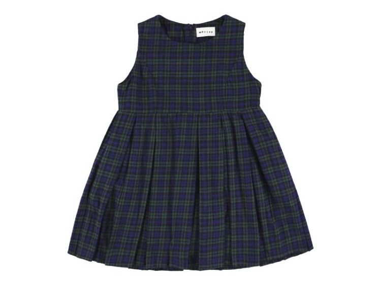 sleeveless dress - bleu