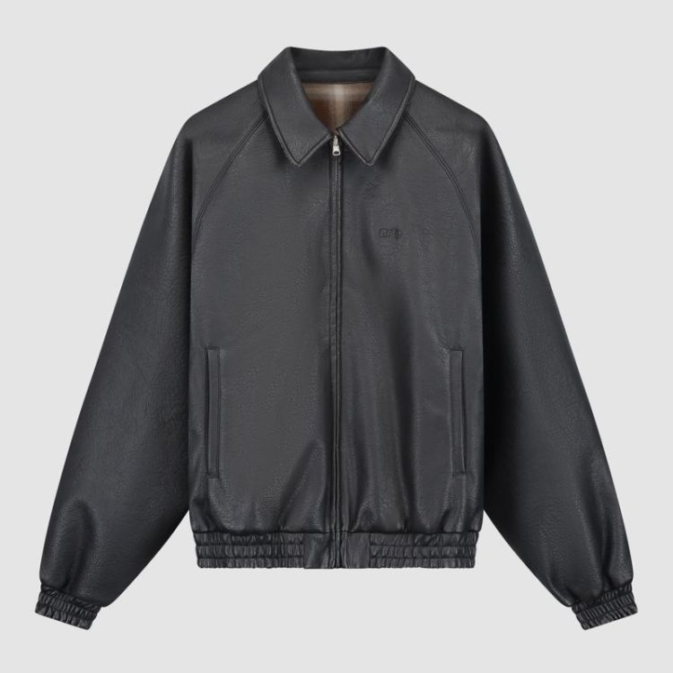 Reversible Plaid Jacket 1 Black