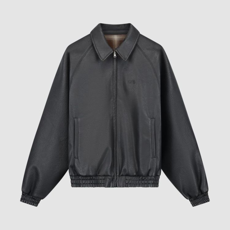 Reversible Plaid Jacket 1 Black