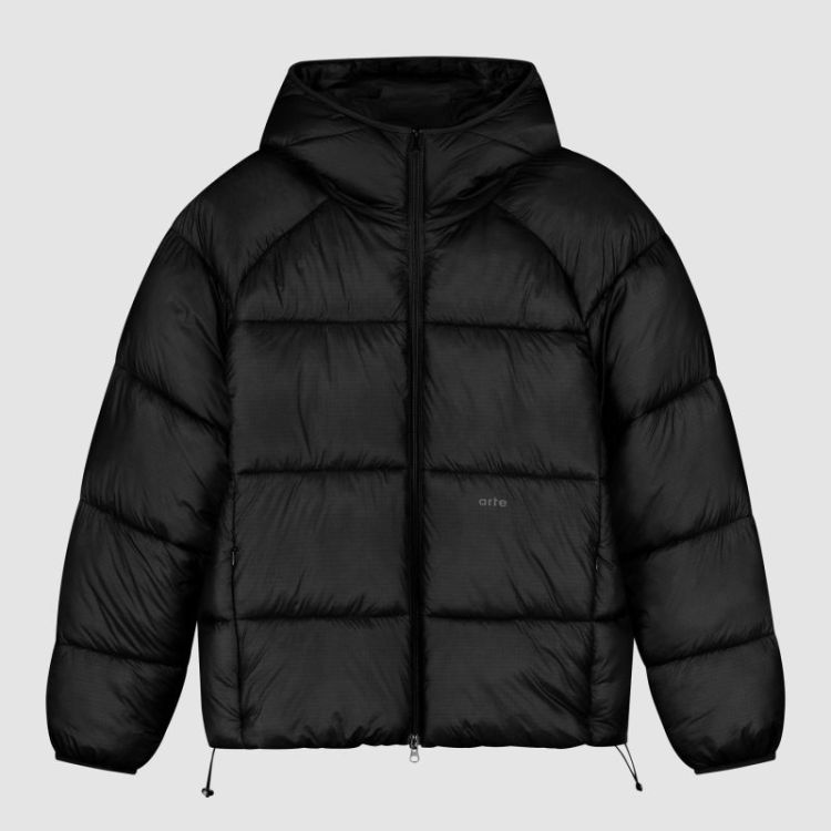 Ripstop Transparent Puffer 1 Black