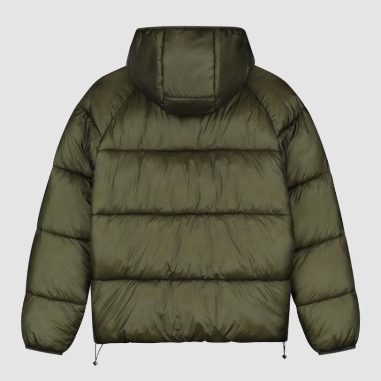 Ripstop Transparent Puffer 300 Green