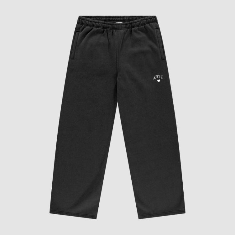 Arte Heart Pants 1 Black