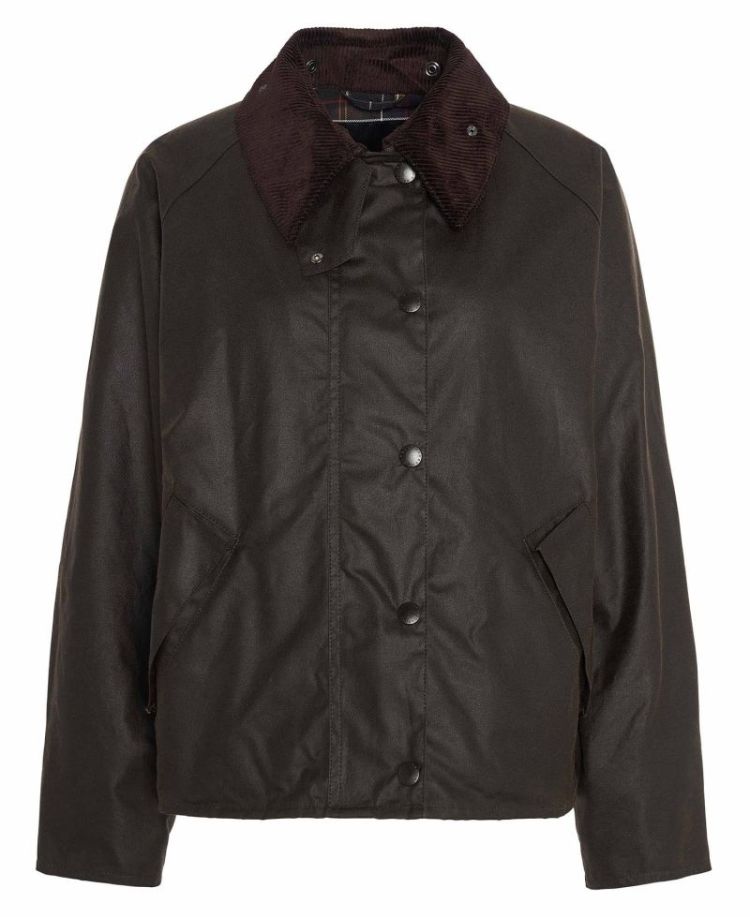 TRANSPORT WAX JACKET SOS OL71 OLIVE/