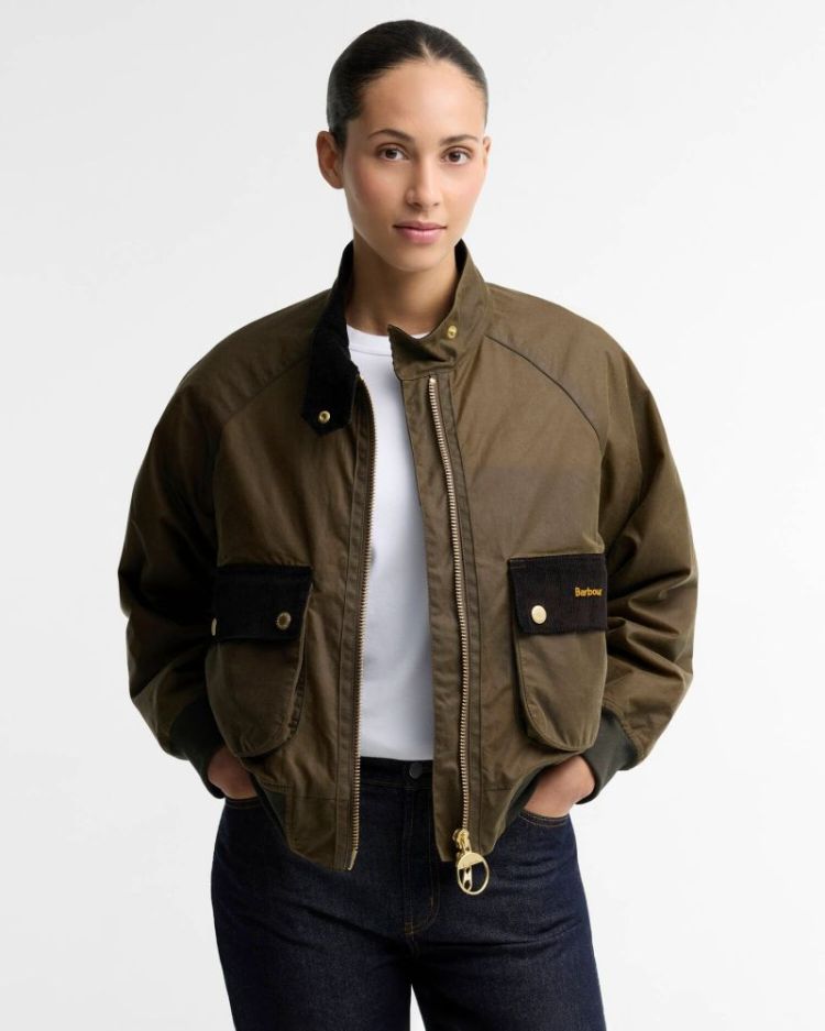 IVYBRIDGE WAX JACKET SN91 BEECH/ANCI