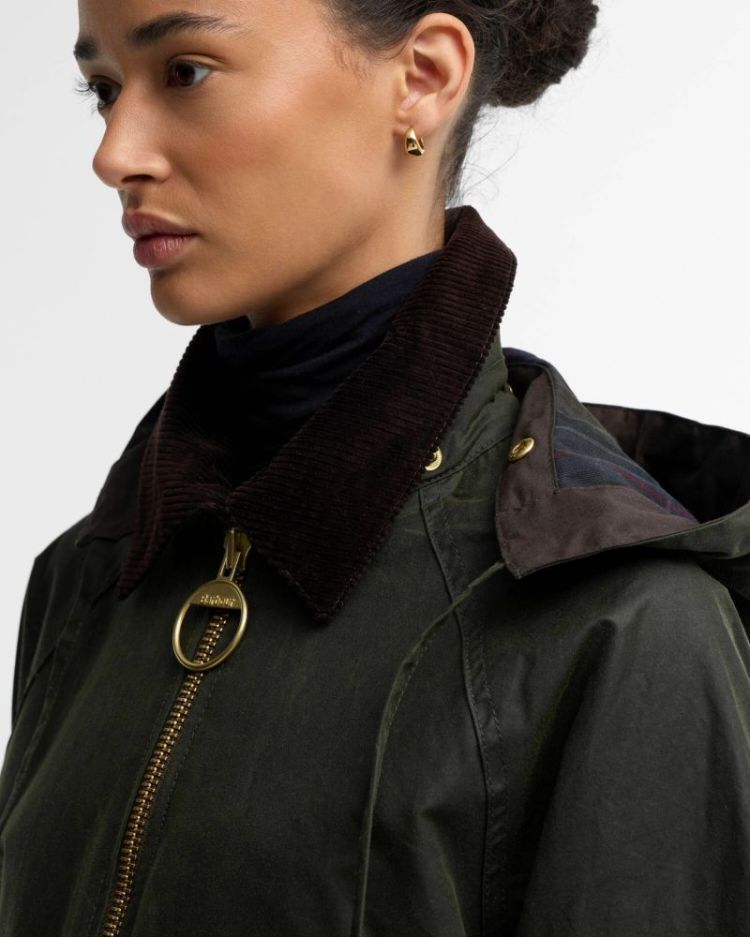CARVILLE WAX JACKET OL52 FERN/SHADO