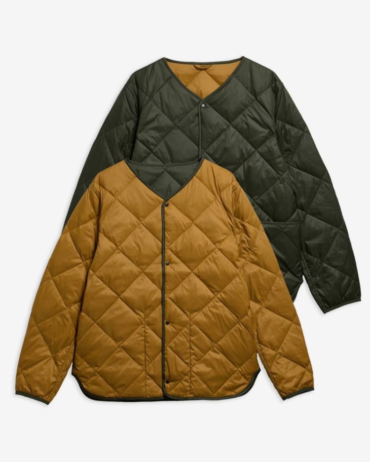LIGHTWEIGHT DOWN REVERSIBLE PU SG51 SAGE