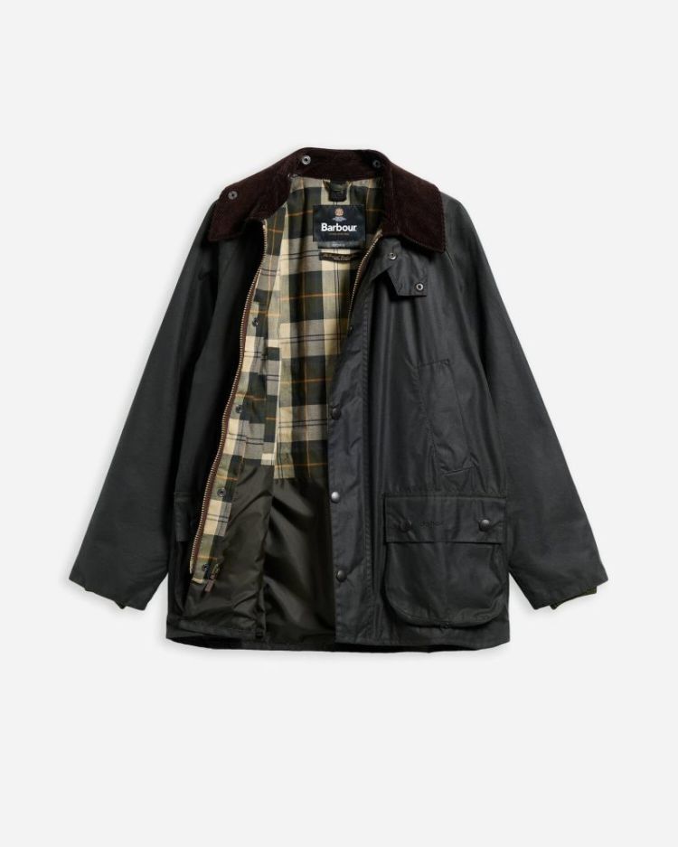 ICONS PATCH BEDALE WAX JACKET SG51 SAGE
