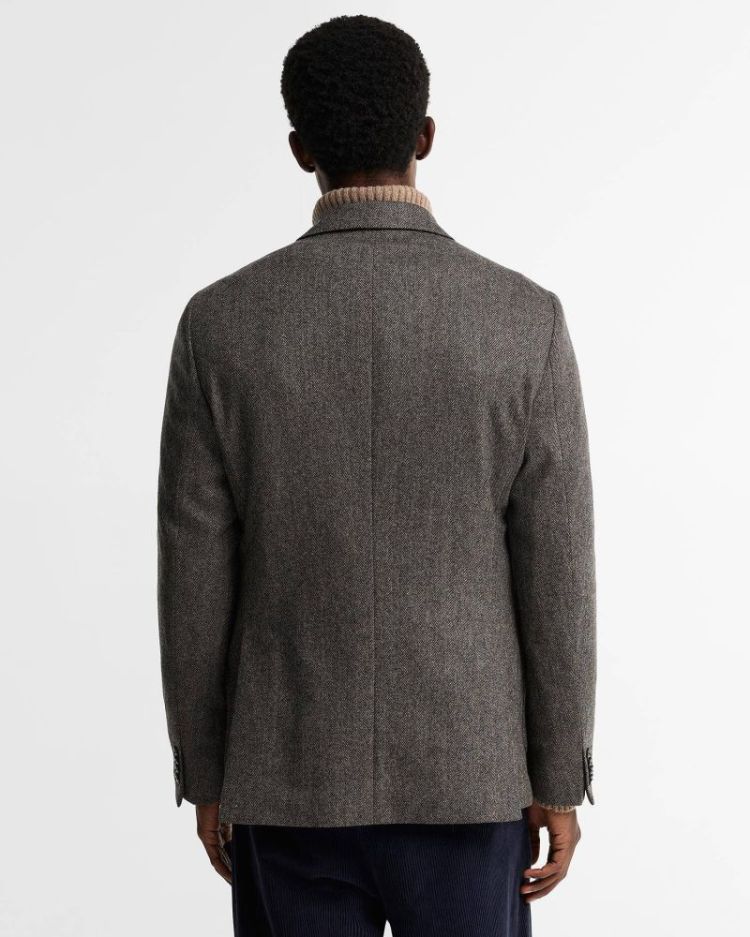 FAIRFORD HERRINGBONE BLAZER GY52 GREY MARL