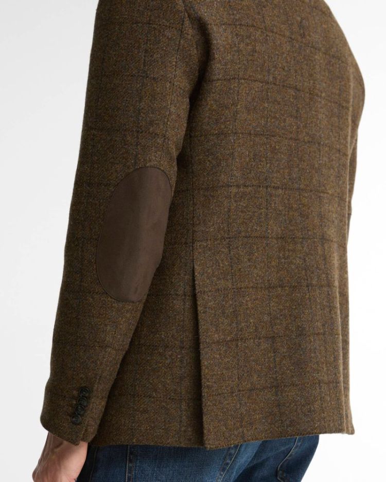 GOSFORTH MOONS CHECKED BLAZER BR71 BROWN