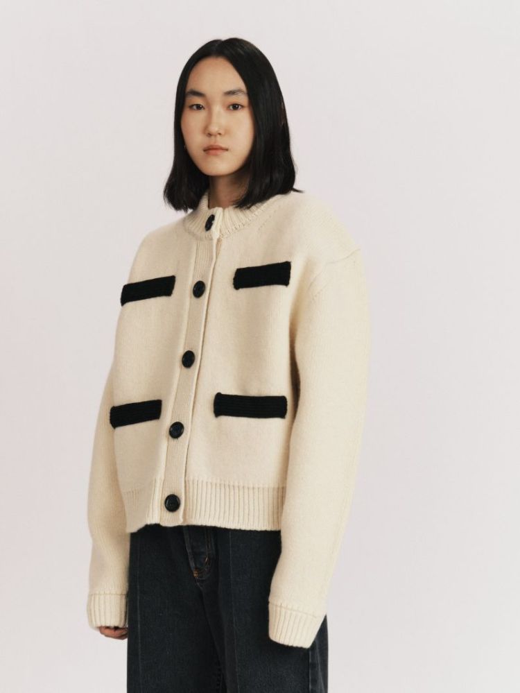 GOLDIN - ECRU / BLACK