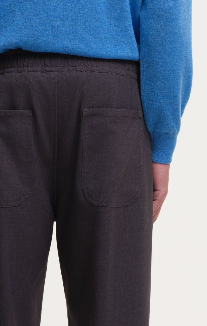 Drawcord Pant - Dark Grey