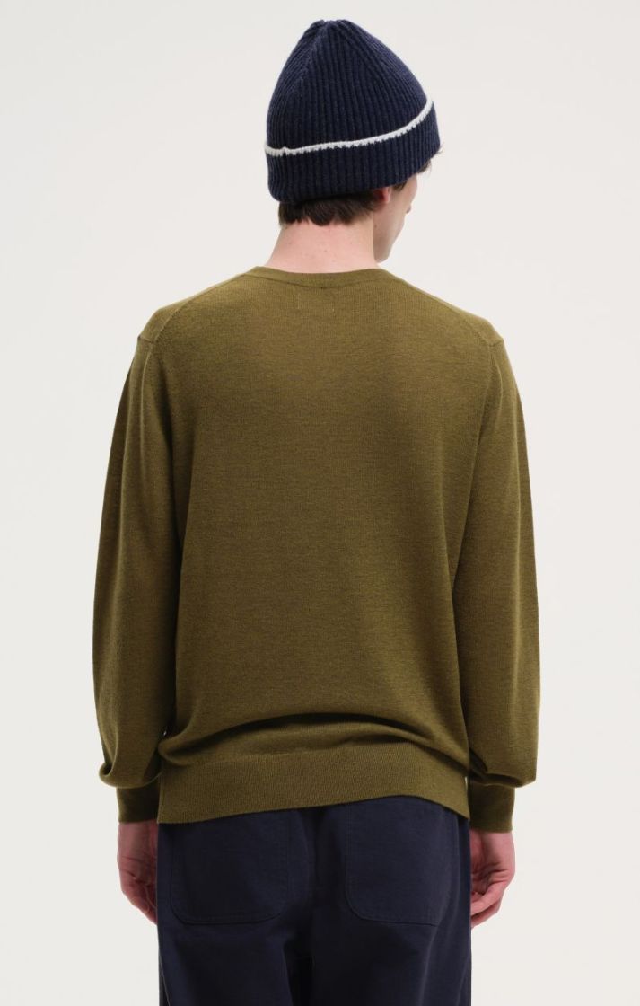 Lightweight Crew Knit - Green