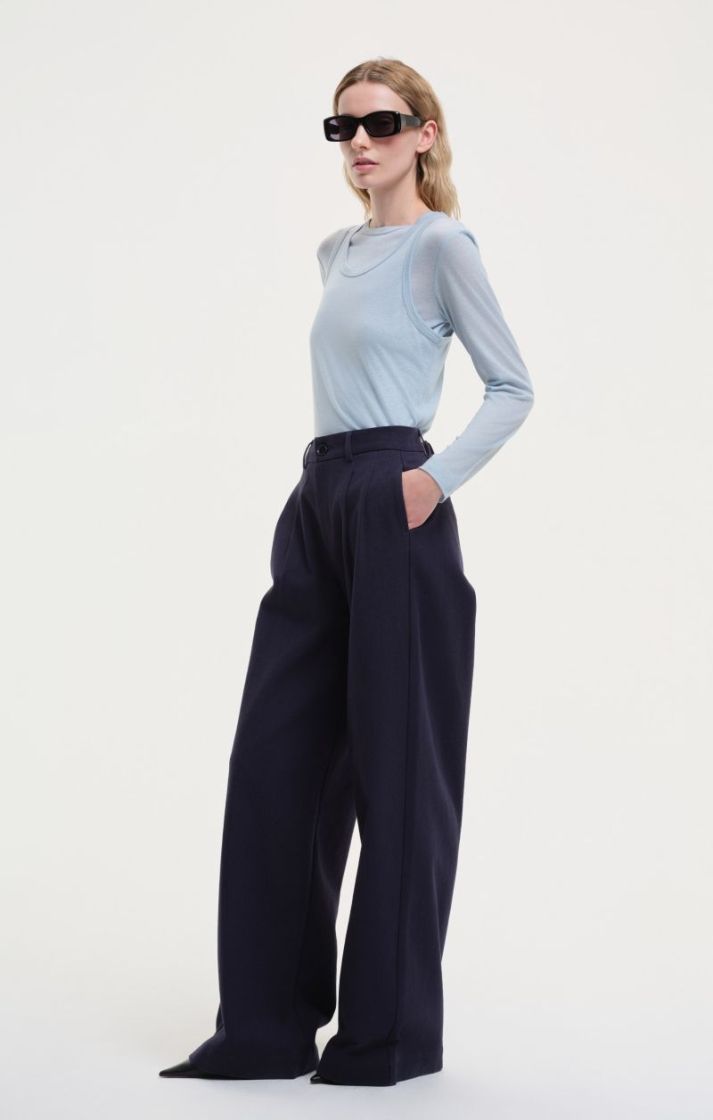 Pansmokey Cotton - Navy