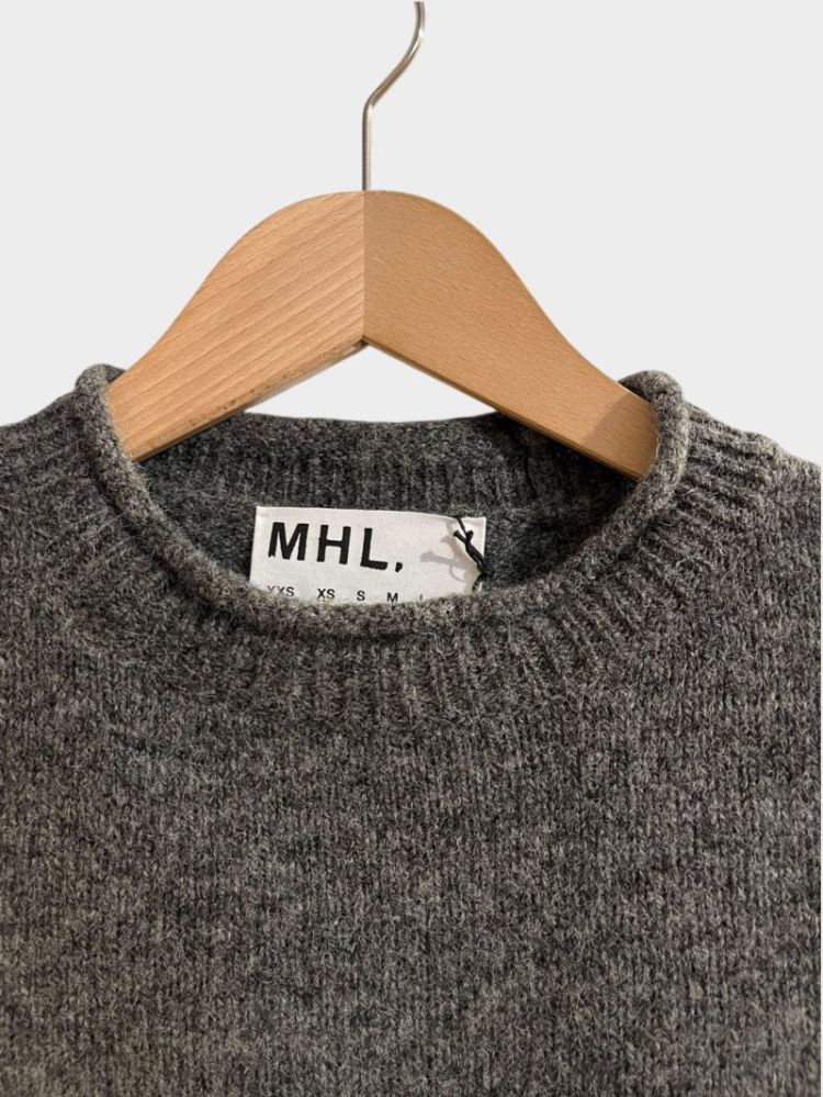 MHL ROLLED EDGE JUMPER - GREY