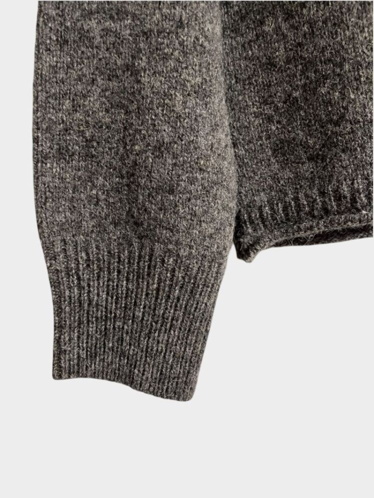 MHL ROLLED EDGE JUMPER - GREY