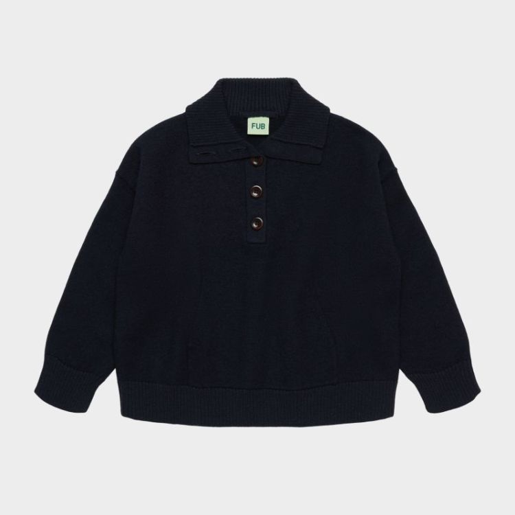 Felted Anorak - dark navy