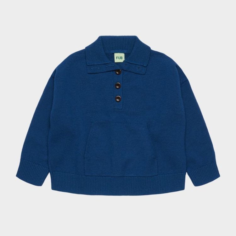Felted Anorak - deep indigo