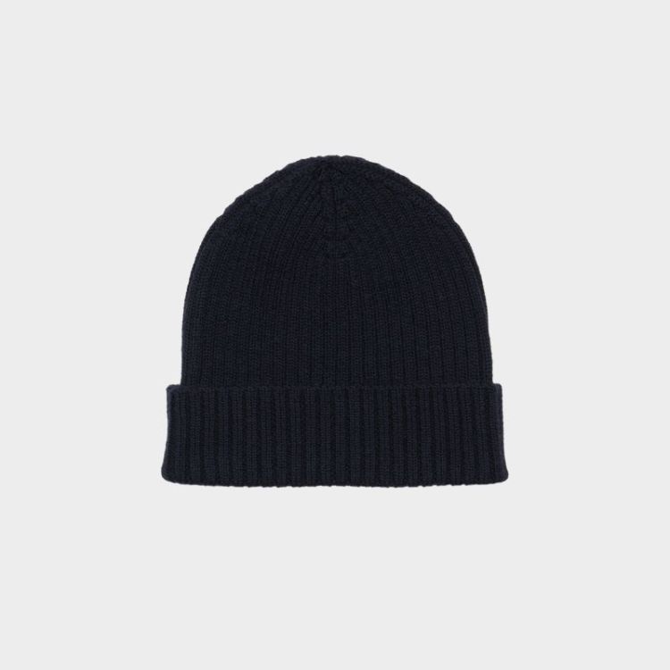 Rib Beanie - dark navy