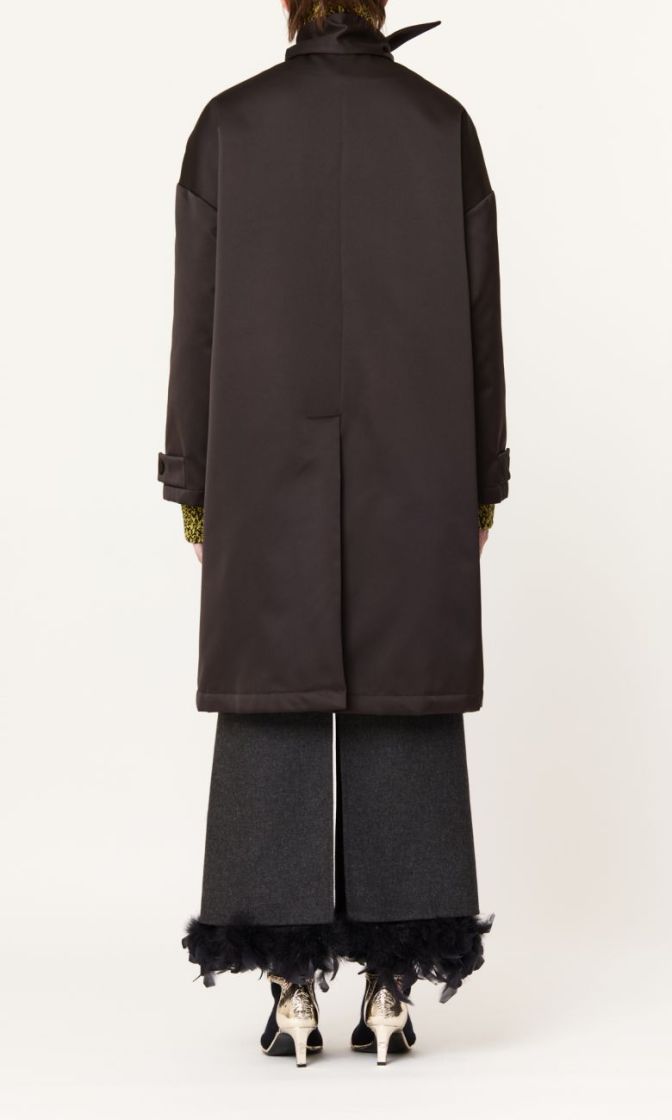 RAIN COAT 00N99 BLACK