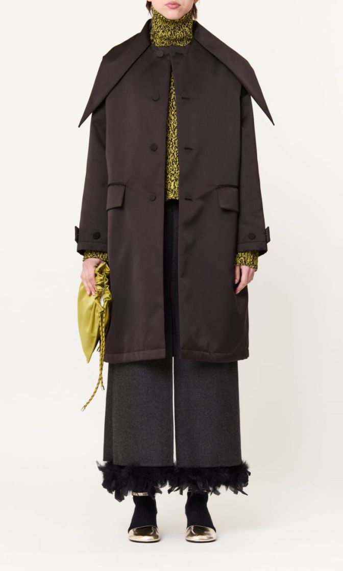 RAIN COAT 00N99 BLACK