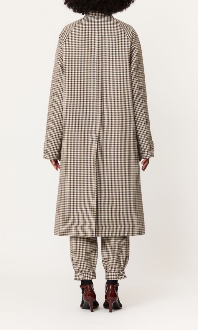 COAT QUW04 BLACK/CRE