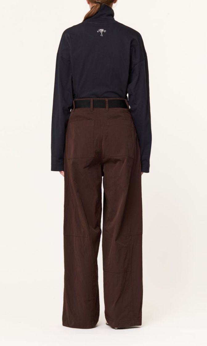 TROUSERS 00M88 DARK BROW