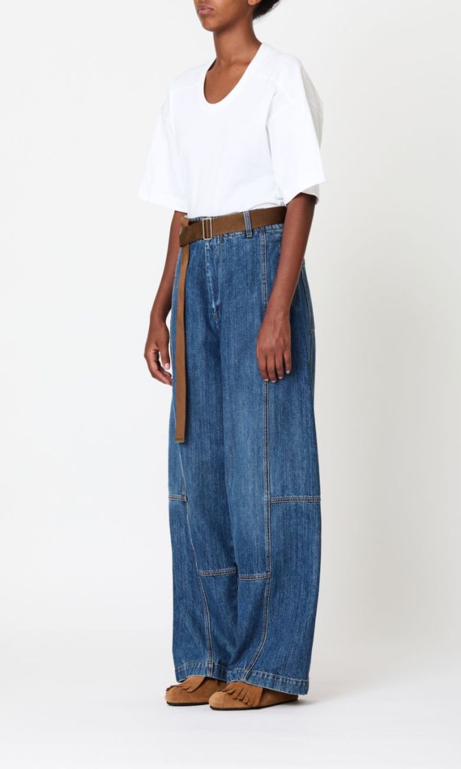 TROUSERS 0JB90 INDIGO