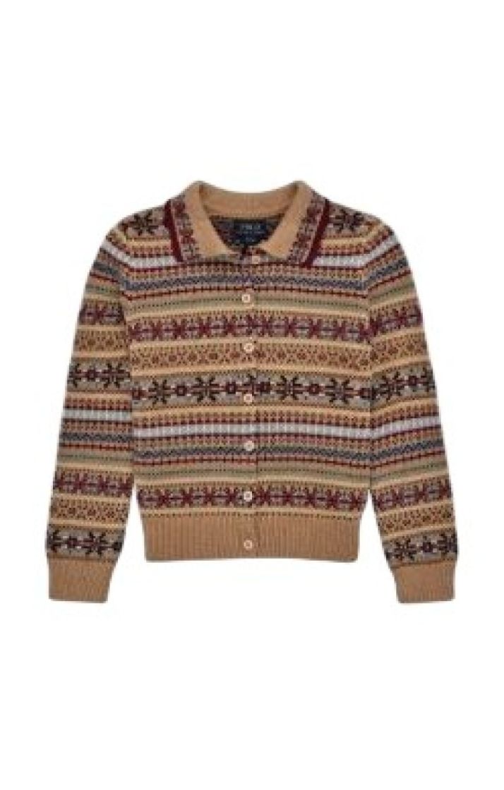 CARDIGAN - WARM BROWN HE