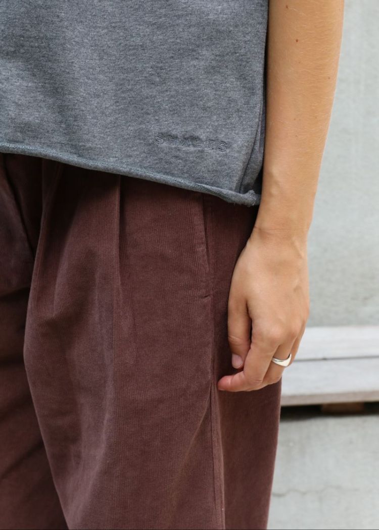 T-SHIRT COTTON D.GREY