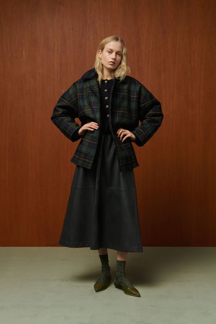 WINONA-TT COAT TARTAN
