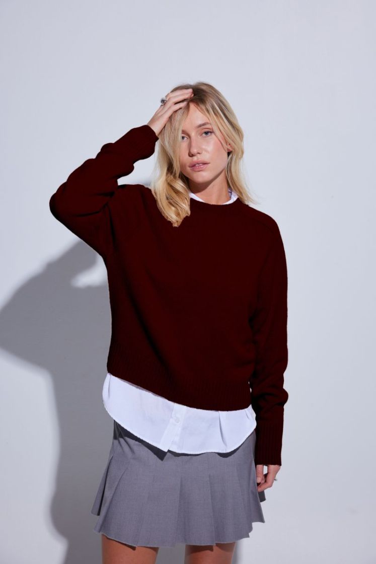 OLLIE CHUNKY CREW - BURGUNDY