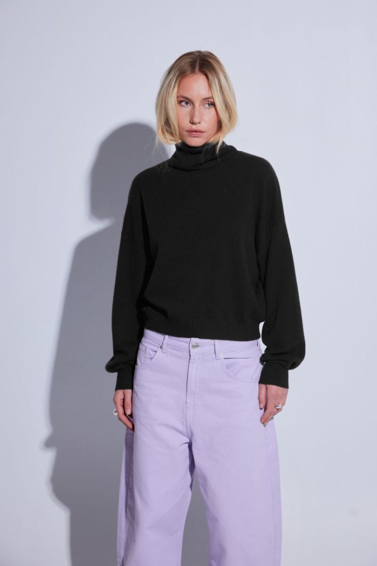 SUNDANCE ROLL NECK - GRAPHITE
