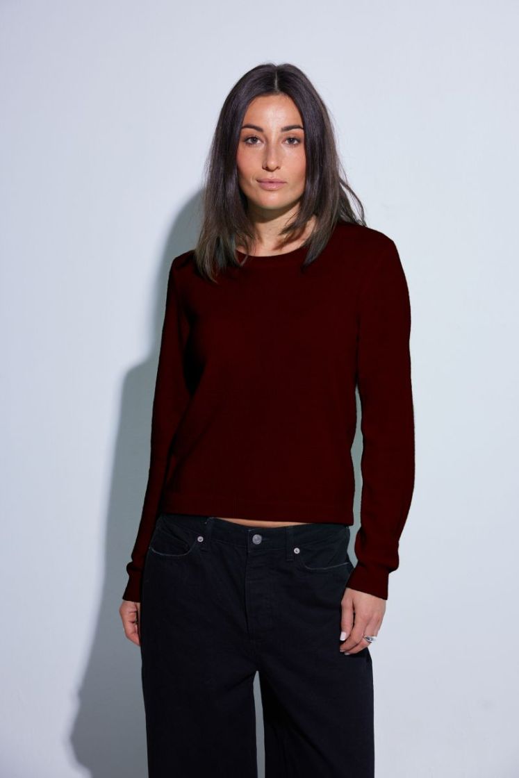 BUENOS AIRES SLIM CREW 3.0 - BURGUNDY