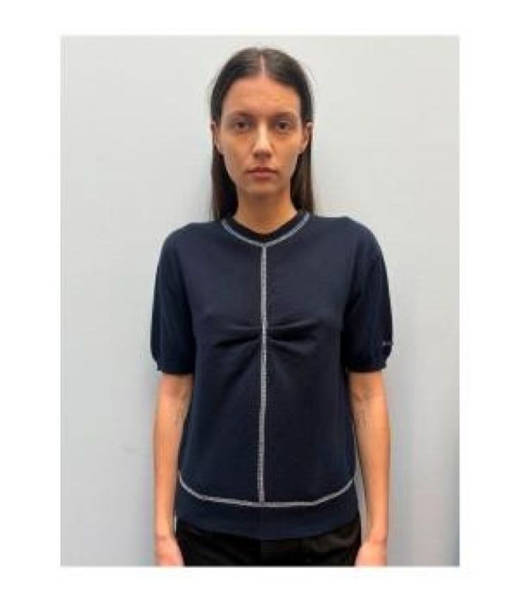 ROUNDNECK SWEATER 00B96 DEEP BLUE