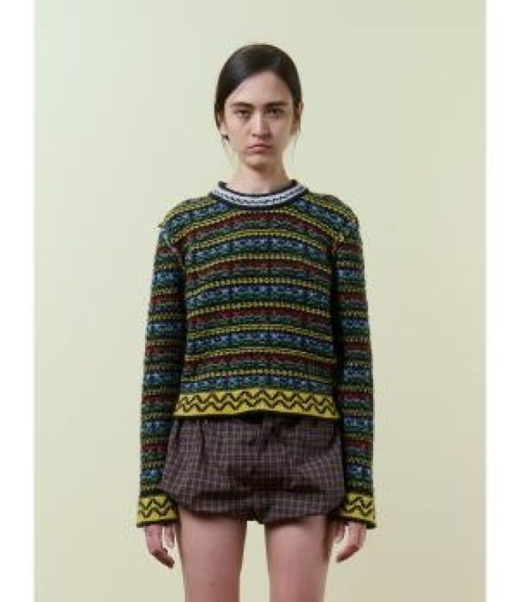 ROUNDNECK SWEATER RVN93 CHARCOAL