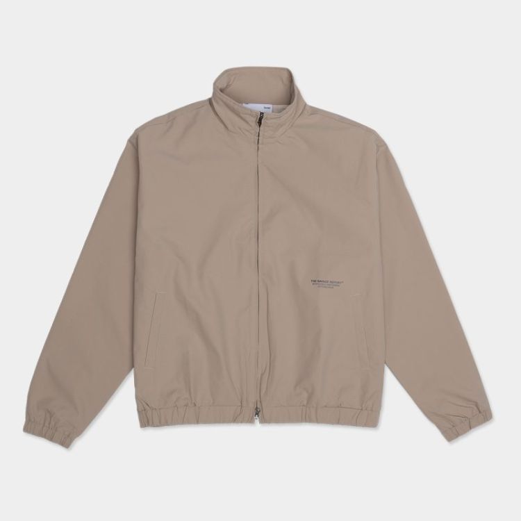 Rib Stop Loose Jacket BEIGE