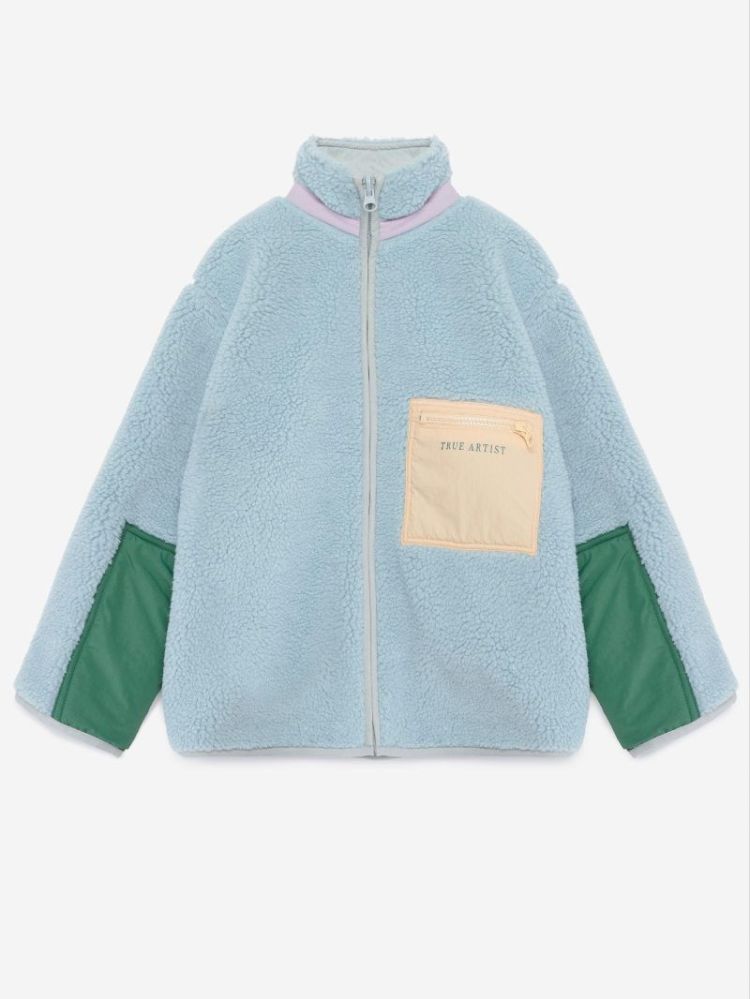 Reversible jacket nº03 451 LIGHT BLUE
