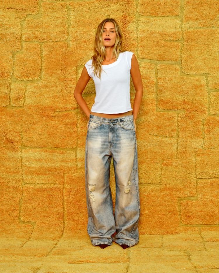 Aram 404 jeans blue