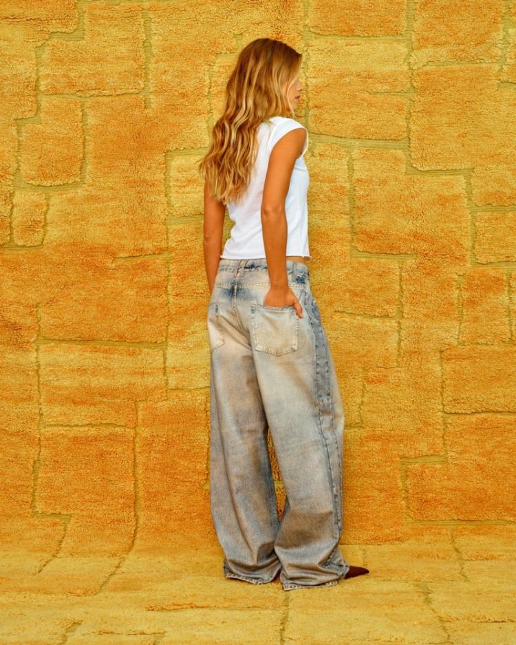 Aram 404 jeans blue