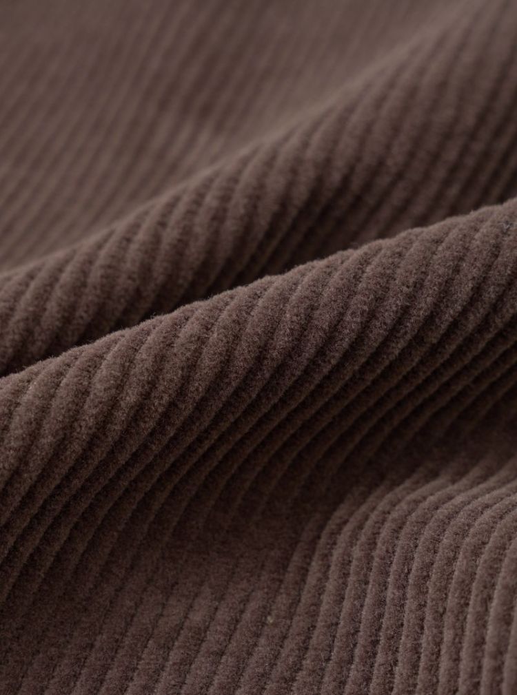 PLEATED TRACK PANT - CACAO