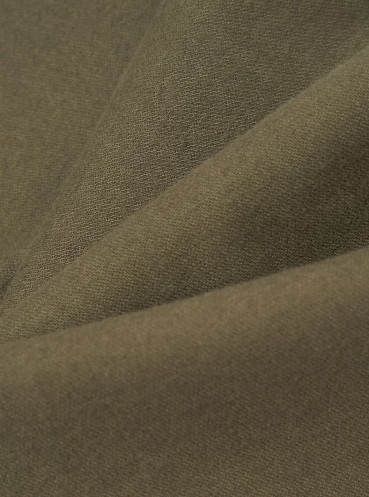 PLEATED TRACK PANT - OLIVE