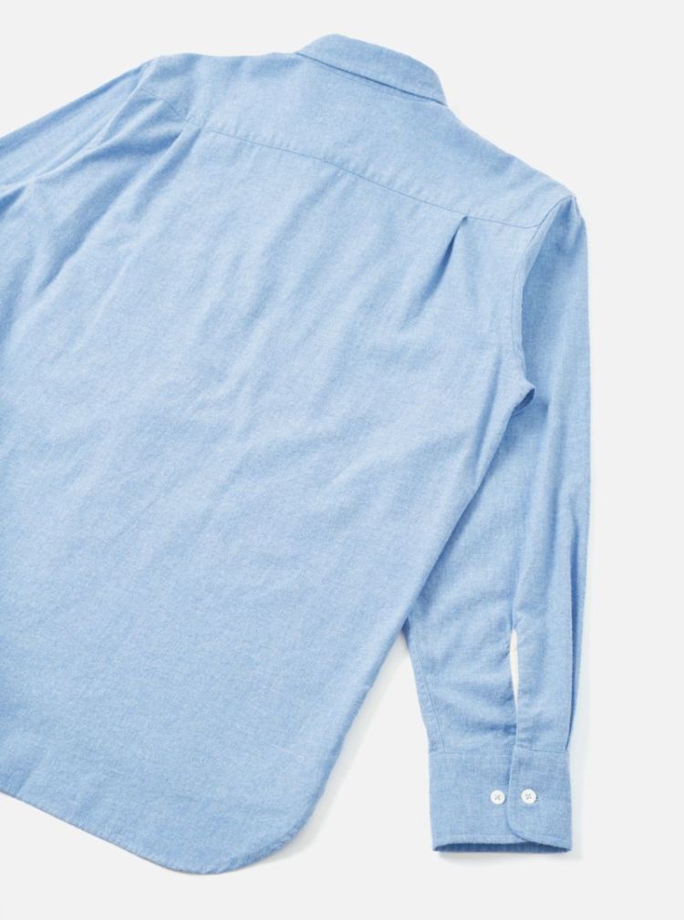 SQUARE POCKET SHIRT - BLUE