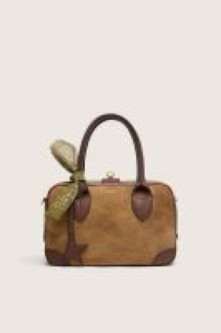 VITA BAG SUEDE 55590 BROWN/SAN