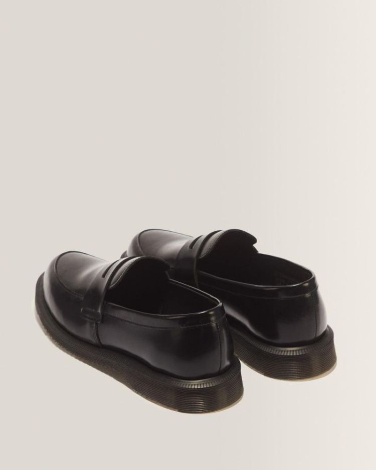 Temara Polished Smooth Leather BLACK